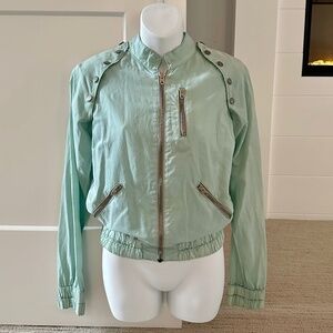 NOLITA NYC Made in Italy Convertible Silk Jacket Vest Combo NWT $425!!